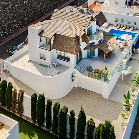 Casa Roque Del Mar Private With Heated Saltwater Pool, Jacuzzi & Ocean Views * Costa Adeje (Tenerife)